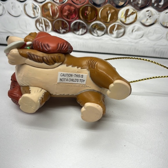Disney Lady and The Tramp Christmas Ornament NIB - Picture 6 of 6
